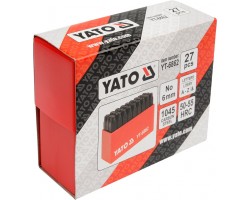 Набор трафаретов буквенных YATO, 27 шт. (YT-6862)-foto2