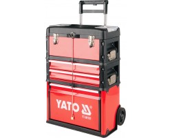 Ящик-тележка для инструментов YATO 4 секции (YT-09101)