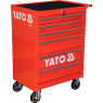 Тележка для инструментов YATO с 6 полками, 995х680х458 мм (YT-0913)