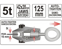 Зажим для жестяных работ YATO (YT-2542)-foto2