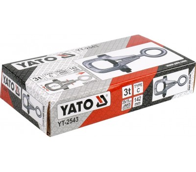 Зажим для жестяных работ YATO тип С (YT-2543)