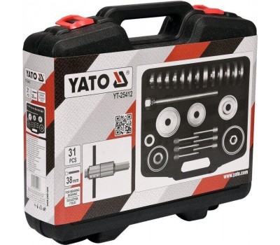 Набор для демонтажа подшипников и втулок YATO 31 шт (YT-25412)