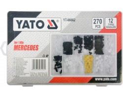 Набор креплений для автосалонной обшивки MERCEDES YATO, 270 шт. (YT-06662)-foto2