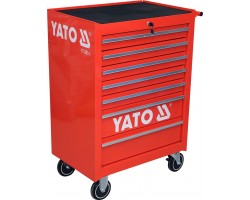 Тележка для инструментов YATO с 7 полками, 995х680х458 мм (YT-0914) Тележка для инструментов YATO с 7 полками, 995х680х458 мм (YT-0914)