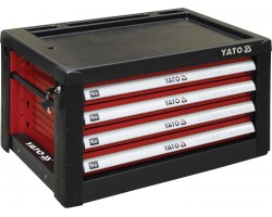 Шкаф для мастерской с 4 полками YATO для стола YT-08920, 690х465х400 мм (YT-09152)