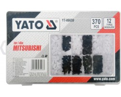 Набор креплений для автосалонной обшивки MITSUBISHI YATO, 370 шт. (YT-06659)-foto2