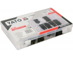 Набор креплений для автосалонной обшивки MITSUBISHI YATO, 370 шт. (YT-06659)-foto3