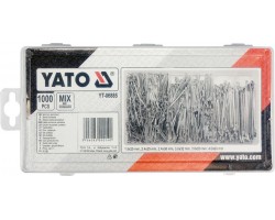 Набор прямых шплинтов разных розмеров YATO, 1000 шт. (YT-06885)-foto2