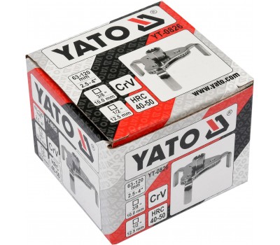 Ключ масляного фильтра краб YATO 63-120мм (YT-0826)