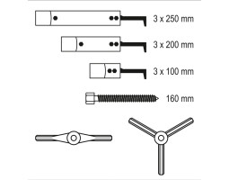 Съемник универсальный YATO тип американский (YT-25105)-foto5
