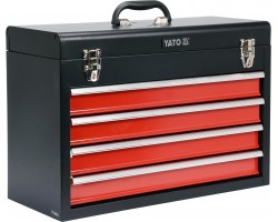 Ящик для инструментов металлический YATO, 218х360х520 мм (YT-08874)