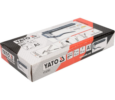 Шприц смазочний с картриджем 120 мл YATO (YT-0701)