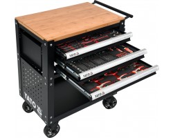 Тележка для инструментов YATO 162 елемента, 90,5х68х45,5 см (YT-55280)-foto4