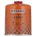 EL GAZ Балон-картридж газовий ELG-400, бутан 450 г, для газових пальників, з двошаровим клапаном, одноразовий