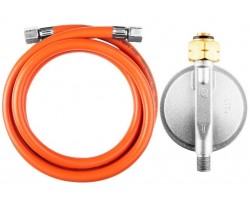 Neo Tools Комплект газового нагрівача, регулятор тиску газу, шланг 1.5 м, тип G2-foto2