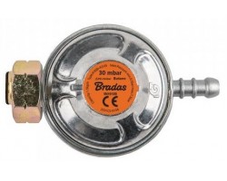 BRADAS Редуктор газу низького тиску, тип Shell, 30 мбар, 1.5 кг/г, W21.8x1/14 LH-foto2