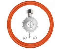 Cellfast Комплект для підключення до газового балона Cellfast, шланг 2м, редуктор G12, хомути-foto2