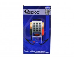 Цифровый аккумуляторный тестер 12V (125A) GEKO G80029-foto4
