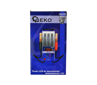 Цифровый аккумуляторный тестер 12V (125A) GEKO G80029