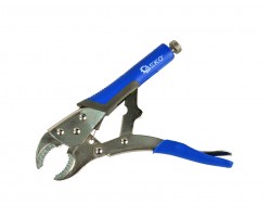 Клещи зажимные 250мм CRV изолированая рукоятка GEKO G10220-foto2