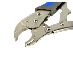 Клещи зажимные 250мм CRV изолированая рукоятка GEKO G10220-foto3