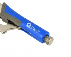 Клещи зажимные 250мм CRV изолированая рукоятка GEKO G10220-foto4