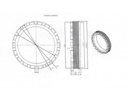 Съемник крышки заднего дифференциала MAN, MERCEDES 3/4" 6зуб. ASTA A-1344-foto2