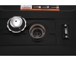 2E Генератор бензиновий 220 В, 50 Гц, 7.5 кВт, електро стартер, ручка та колеса для транспортування-foto10