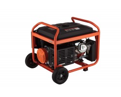 2E Генератор бензиновий 220 В, 50 Гц, 7.5 кВт, електро стартер, ручка та колеса для транспортування-foto4