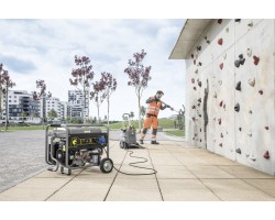 Karcher Генератор PGG 8/3 бензиновий, 380 (+ 230В), електростарт, max 7.5кВт, AVR-foto6