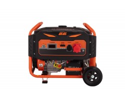 2E Генератор бензиновий 220 В, 50 Гц, 7.5 кВт, електро стартер, ручка та колеса для транспортування-foto7