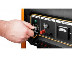 Neo Tools Генератор бензиновий 04-730, 2.8/3.0кВт, 1х12В та 2х230В (16А), бак 15л, 313г/кВтГ, 45 кг-foto11