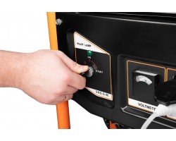 Neo Tools Генератор бензиновий 04-731, 6.0/6.5кВт, 1х12В та 2х230В (16А) та 1x230В(32А), бак 25л, 313г/кВтГ, 85 кг-foto10