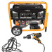 Neo Tools Генератор бензиновий 04-731, 6.0/6.5кВт, 1х12В та 2х230В (16А) та 1x230В(32А), бак 25л, 313г/кВтГ, 85 кг