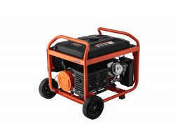 2E Генератор бензиновий 220 В, 50 Гц, 8 кВт, електро стартер, ручка та колеса для транспортування-foto4