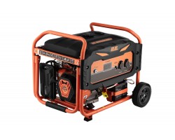 2E Генератор бензиновий 220 В, 50 Гц, 8 кВт, електро стартер, ручка та колеса для транспортування-foto2