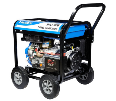 Kit Energy Генератор дизельний EnerSol, 230В, макс 5.0 кВт, електростарт, однофазний