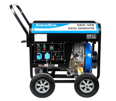 Kit Energy Генератор дизельний EnerSol, 230В, макс 5.0 кВт, електростарт, однофазний
