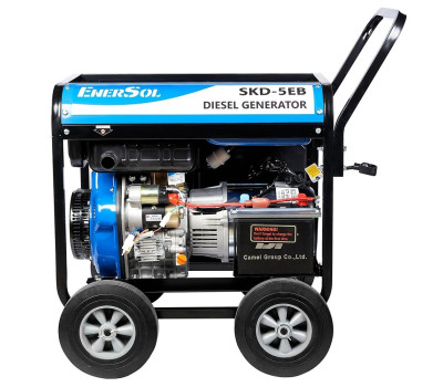 Kit Energy Генератор дизельний EnerSol, 230В, макс 5.0 кВт, електростарт, однофазний