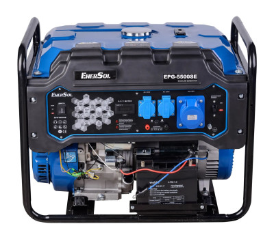 Kit Energy Генератор бензиновий EnerSol, 230В, макс 5.5 кВт, електростартер, 78.4 кг
