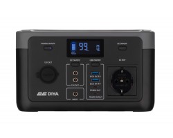2E Акумулятор портативний літій-іонний, електростанція Diya, 300 Вт, 320 Вт/год, швидка зарядка-foto9