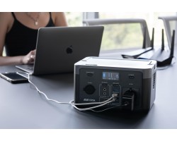 2E Акумулятор портативний літій-іонний, електростанція Diya, 300 Вт, 320 Вт/год, швидка зарядка-foto7