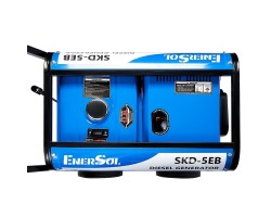 Kit Energy Генератор дизельний EnerSol, 230В, макс 5.0 кВт, електростарт, однофазний-foto8