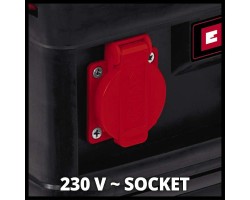 Einhell Бензиновий генератор TC-PG 10/E5, 230В, 0.68кВт (макс. 0.8кВт), ручний старт, 4л, 18.8кг-foto5
