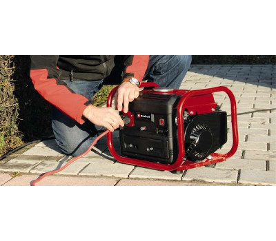 Einhell Бензиновий генератор TC-PG 10/E5, 230В, 0.68кВт (макс. 0.8кВт), ручний старт, 4л, 18.8кг