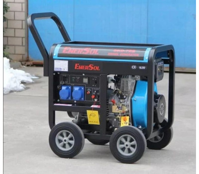 Kit Energy Генератор дизельний EnerSol, 230В, 6.5 кВА, однофазний, 119кг Kit Energy Генератор дизельний EnerSol, 230В, 6.5 кВА, однофазний, 119кг