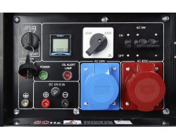 Kit Energy Генератор дизельний EnerSol, 6.5кВт, одно/трьохфазний, 119кг-foto9