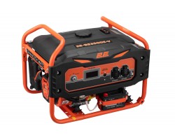 2E Генератор бензиновий 220 В, 50 Гц, 3 кВт, електро стартер-foto2
