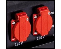 Einhell Генератор бензиновий TC-PG 25/1/E5, 230В, 2.1кВт (макс. 2.4кВт), ручний старт, 15л, 37кг-foto6