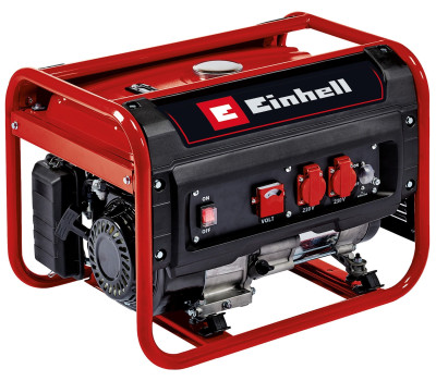 Einhell Генератор бензиновий TC-PG 25/1/E5, 230В, 2.1кВт (макс. 2.4кВт), ручний старт, 15л, 37кг